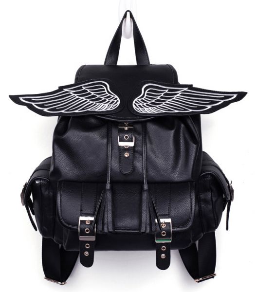 Black Fashion New Angel wings